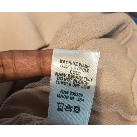 Lacausa Slater Sweatshirt Long Sleeve Minimalist Organic Women L Made in USA - Picture 5 of 5